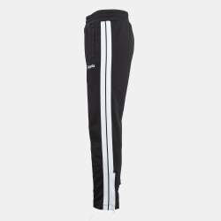 Palm Angels Black Logo Print Jersey Classic Slim Track Pants L