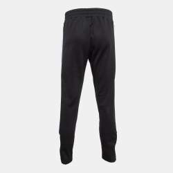 Palm Angels Black Logo Print Jersey Classic Slim Track Pants L