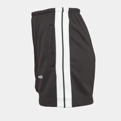 Pre Owned Palm Angels Black Side-Strip Jersey Short XS