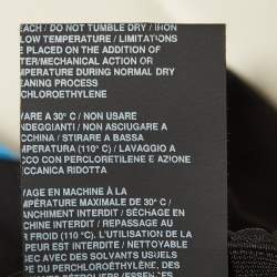 Pre Owned Palm Angels Black Side-Strip Jersey Short XS