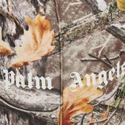 Palm Angels Multicolor Woodland Camo Print Jersey Track Pants XS 