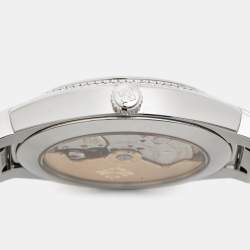 Patek Philippe Blue Stainless Steel Diamond Twenty-4 7300/1200A-001 Women's Wristwatch 36 mm