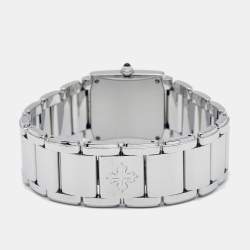 Patek Philippe Black Stainless Steel Diamond Twenty-4 4910/10A-001 Women's Wristwatch 25 mm