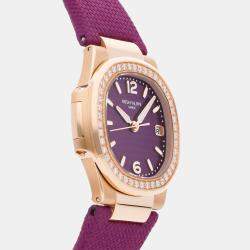 Patek Philippe Nautilus 7010R-013 Quartz Women's Wristwatch 32MM