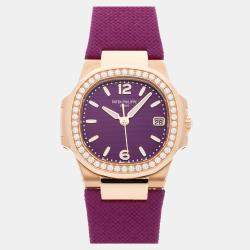 Patek Philippe Nautilus 7010R-013 Quartz Women's Wristwatch 32MM
