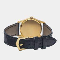 Patek Philippe White Yellow Gold Calatrava 3796J Manual Winding Women's Wristwatch 31mm