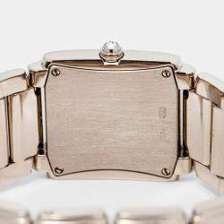 Patek Philippe Twenty-4 4910/20 Quartz Black Diamond Stainless Steel Women's Wristwatch 25 mm