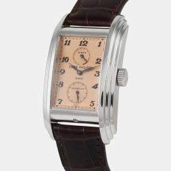 Patek Philippe 10-Day Tourbillon 5101P Manual Winding Salmon Platinum Women's Wristwatch 29 mm
