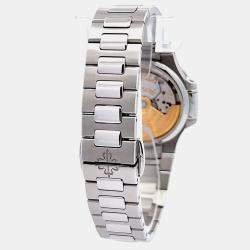 Pre Owned Patek Philippe Nautilus 7018/1A-011 Automatic Grey Stainless Steel Women’s Wristwatch 34 mm