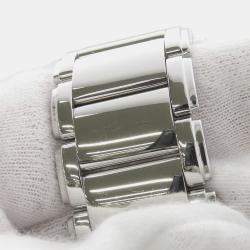 Pre Owned Patek Philippe Twenty-4 4910/10A-010 Quartz Gray Stainless Steel Women’s Wristwatch 25 mm