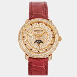 Pre Owned Pre-Owned Patek Philippe Complications Moonphase 4968/400R-001 33 mm