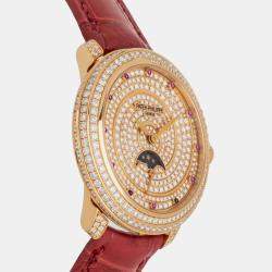 Pre Owned Pre-Owned Patek Philippe Complications Moonphase 4968/400R-001 33 mm