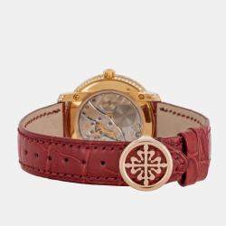 Pre Owned Pre-Owned Patek Philippe Complications Moonphase 4968/400R-001 33 mm