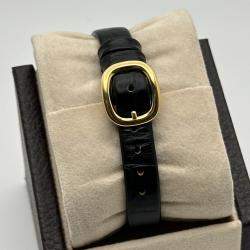 Pre Owned Patek Philippe Golden Ellipse 4830J Quartz 18K Yellow Gold Women's Wristwatch 27 mm