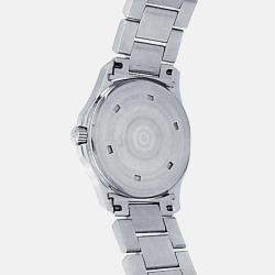 Pre Owned Patek Philippe Aquanaut 4960/1A-001 Quartz Black Dial Stainless Steel Women's Wristwatch 30 mm