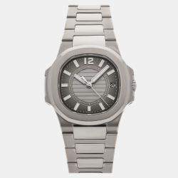 مملوكة مسبقًا ساعة يد نسائية باتيك فيليب نوتيلوس 7011/1G-010 كوارتز 32 مم مستعملة