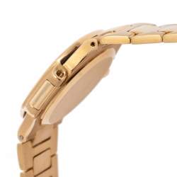 Pre Owned Patek Philippe Black 18K Yellow Gold Diamonds Nautilus 4700 Women's Wristwatch 27 mm