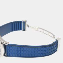 Patek Philippe Blue Stainless Steel Aquanaut 4960A-001 Quartz Women's Wristwatch 28 mm
