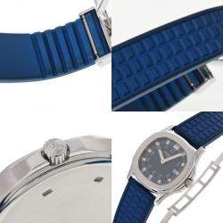 Patek Philippe Blue Stainless Steel Aquanaut 4960A-001 Quartz Women's Wristwatch 28 mm