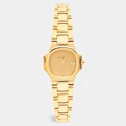Patek Philippe for Tiffany & Co Ladies Yellow Gold Champagne watch