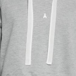 �مملوكة مسبقًا Patrizia Pepe Grey Logo Embossed Knit Set XS