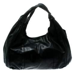Paul and Joe Black Leather Hobo