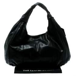 Paul and Joe Black Leather Hobo