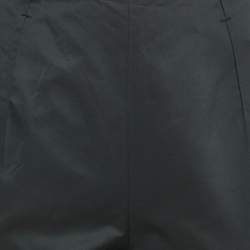 Paule Ka Black Cotton Blend Trousers M