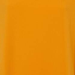 Pre Owned Paule Ka Orange Crepe Shift Dress M