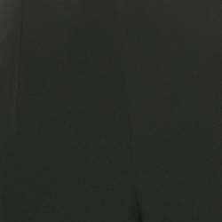 Paule Ka Black Crepe Formal Trousers M