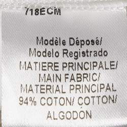 Paule Ka Cotton Draped Style Midi Shirt Dress M