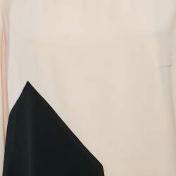 Paule Ka Pink Crepe Flared Sleeve Blouse L