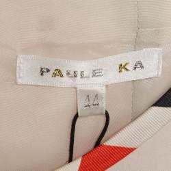 Paule Ka Multicolor Cotton Short Dress L