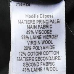 Paule Ka Black/White Tweed Dress S
