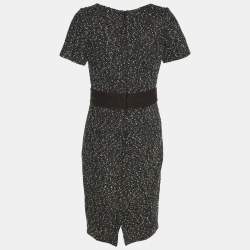 Paule Ka Black/White Tweed Dress S