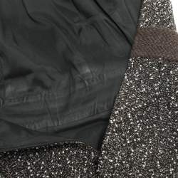Paule Ka Black/White Tweed Dress S