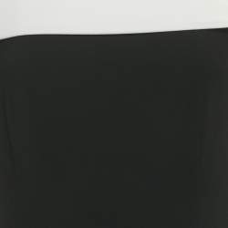 Pre Owned Paule Ka Black Sateen Cut-Out Maxi Dress M