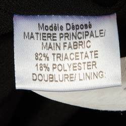 Pre Owned Paule Ka Red Crepe Knot Detail Sleeveless Maxi Dress M