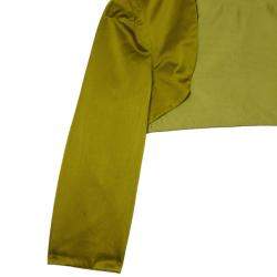 Pre Owned Paule Ka Yellow Bolero & Dress Set L