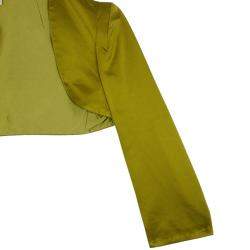 Pre Owned Paule Ka Yellow Bolero & Dress Set L