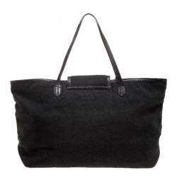 Paule Ka Grey Wool Shopper Tote