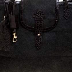 Paule Ka Grey Wool Shopper Tote