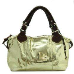 Pauric Sweeney Tote Multi-Colour Patent Python
