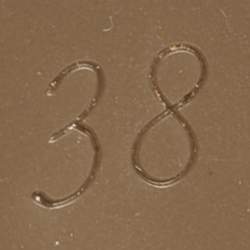 Pre Owned Pedro Garcia Silver Leather Barbaria Wedge Sandals Size 38