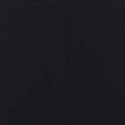 Pre Owned Perte by Krizia Navy Blue Jersey Trousers XL