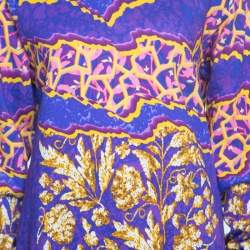 Pre Owned Peter Pilotto Ruc Purple Printed Sweatshirt L