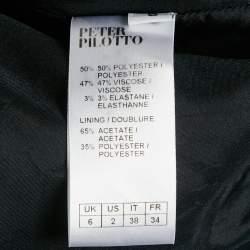 Pre Owned Peter Pilotto Multicolor Printed Crepe Sleeveless Mini Dress S