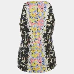 Peter Pilotto Multicolor Printed Silk Sleeveless Top S
