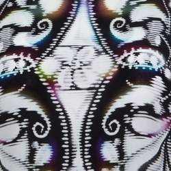 Peter Pilotto Multicolor Paisley Print Silk Long Sleeve Blouse S