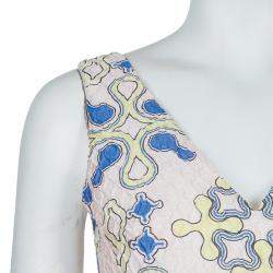 Peter Pilotto Multicolor Print Sleeveless Top S